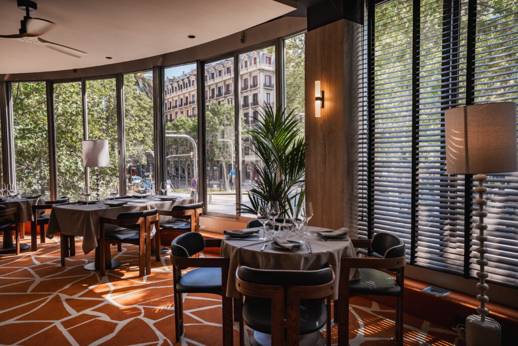 Restaurante MODO Barcelona, del Hotel Hesperia Presidente. Foto cedida por Hesperia